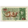 Image 2 : Banque Nationale Suisse, 1963 Specimen Banknote.