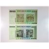Image 2 : A Pair of Reserve Bank of Zimbabwe High Denomination Replacement Notes.