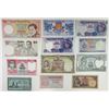 Image 1 : Assorted Asian Issuers. 1940s-2000s. Group of 12 Issued Notes.