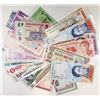 Image 1 : Assorted World Issuers. 1980s-2010s. Group of 58 Issued Notes.