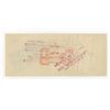 Image 2 : W.C. Fields 1926 Signed Check.