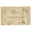 Image 2 : Baltimore & Ohio Rail Road Co., 1858 Stock Certificate Signed by John Hopkins as President.