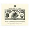 Image 2 : Compania de Credito de Puerto Plata proof note used on the 1992 Voyages of Columbus Souvenir Card Pr