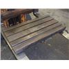 Image 1 : Steel 3 Slot Milling Table, Overall: 39.25" x 21" x 9"