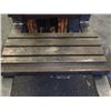 Image 2 : Steel 3 Slot Milling Table, Overall: 39.25" x 21" x 9"