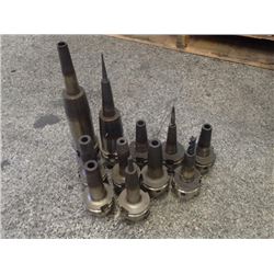 HSK63A Command Shrink Fit End Mill Holders, Various Capacities