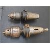 Image 2 : CAT50 Holders with Jacbos Drill Chucks, See Desc for Info