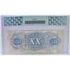Image 2 : 1863 $20 CONFEDERATE STATES OF AMERICA