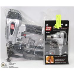 NEW GRIPRITE FINISH NAILER AND NAILS, NEW GRIP