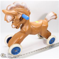 VINTAGE RIDE ON HORSE