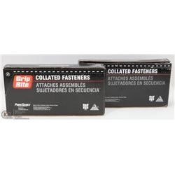 2 PACKAGES OF COLLATED FASTENERS
