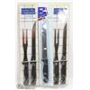 Image 1 : LOT OF 2 KITCHEN COMPLEMENTS CARVING SETS SOLD
