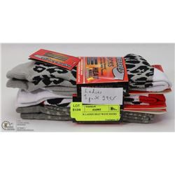 3 PACK LADIES HEAT WAVE SOCKS