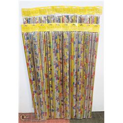 20 PACKS OF METALLIC GIFT WRAP