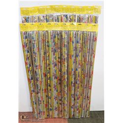 20 PACKS OF METALLIC GIFT WRAP