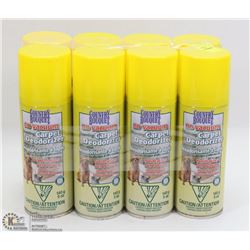 8 CANS OF FOAMING CARPET DEODORIZER