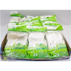 FLAT OF ASSORTED DISPOSABLE CUTLERY