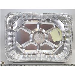 LOT OF 15 DISPOSABLE ALUMINUM CONTAINERS