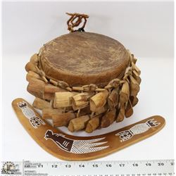 INDIGENOUS ART ITEMS.