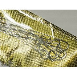 8) LOT OF 5 STERLING SILVER CHAINS