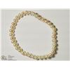 Image 1 : 12) FRESHWATER PEARL FLEXIBLE SIZE BRACELET