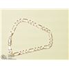 Image 1 : 32) STERLING SILVER MEN'S CHAIN BRACELET