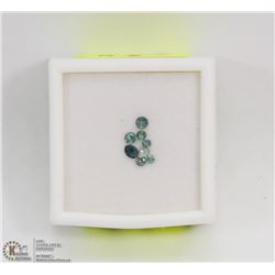 41) GENUINE RARE ALEXANDRITE ASST SIZE GEMSTONES