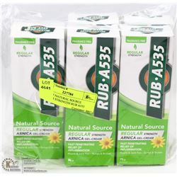 BAG OF 5 NATURAL SOURCE REGULAR STRENGTH RUB A535