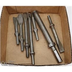AIR HAMMER CHISEL SET.