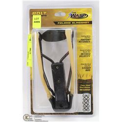 NEW "THE WASP" FOLDING SLINGSHOT WITH  7MM STEEL