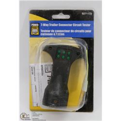 NEW 7 WAY TRAILER CONNECTER LED CIRCUIT TESTER