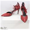 Image 1 : PAIR OF BOA DIAMOND LUX SNAKE STYLE HEELS