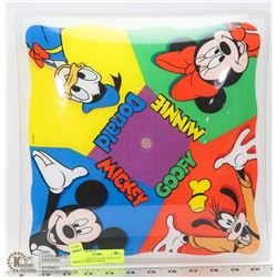 VINTAGE DISNEY LIGHT SHADE W/ MICKEY, MINNI, DONAL