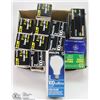 Image 1 : BOX OF INCANDESCENT LIGHT BULBS.
