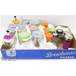 FLAT OF SPICE CONTAINERS