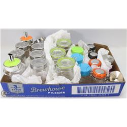 FLAT OF SPICE CONTAINERS