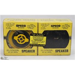 SPECO SPEAKER KIT - TWO 5-1/4", AIR SUSPENSION