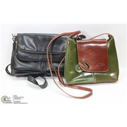 TWO DESIGNER PURSE LOT.