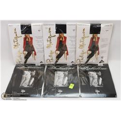 LOT OF 6 ASSORTED PANTY HOSE