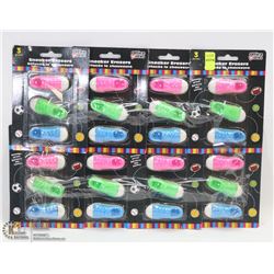 BUNDLE OF SHOE SHAPED ERASERS