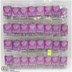 LOT OF WOOD SCREWS ASSORTED SIZES