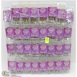 LOT OF WOOD SCREWS ASSORTED SIZES