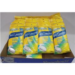 FLAT OF SPARKLE DRYDUSTING MITTS