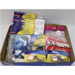 FLAT OF NOTEBOOKS, CORRECTION TAPE, AND MORE