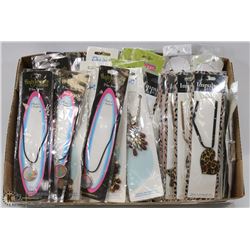 FLAT OF FASHION JEWELRY