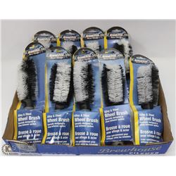 FLAT OF ALLOY AND STEEL WHEEL BRUSHES