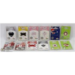 FLAT OF 12 NEW VARIETY "MY FAMILY" DOG TAGS