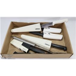 ESTATE FLAT OF KITCHEN KNIVES MAINLY WILTSIRE STAY