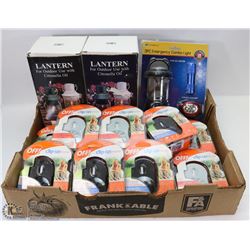 FLAT OF NEW ITEMS 11 OFF-CLIP ON'S