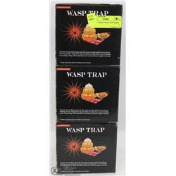 LOT OF 3 WASP TRAPS NEW HOME